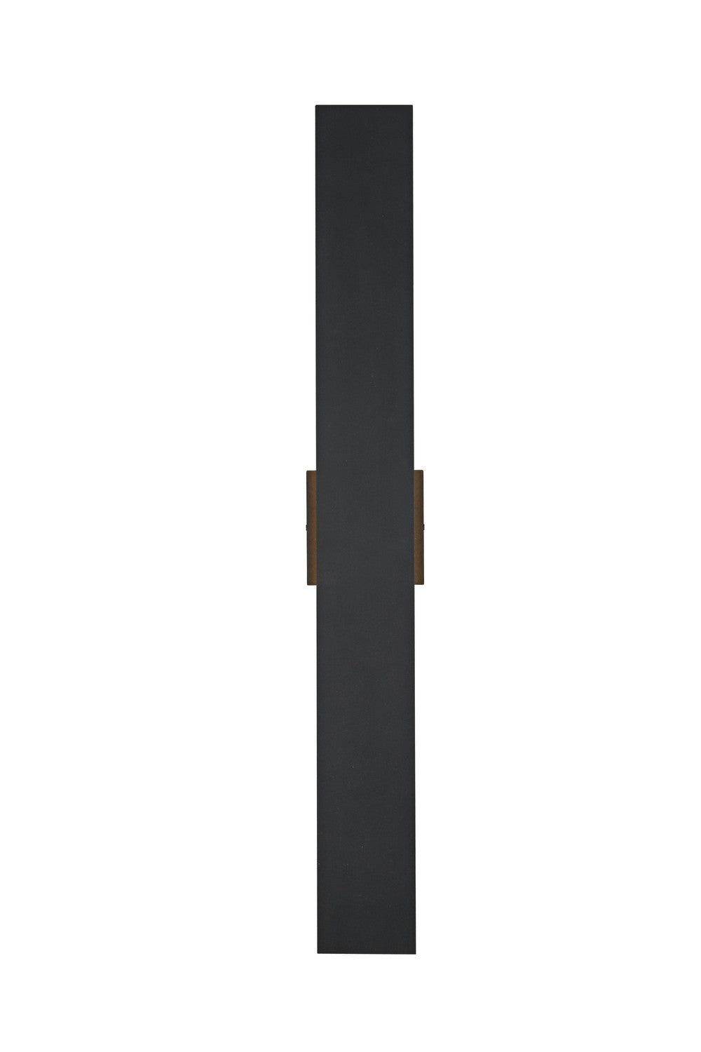 Waylen LED Outdoor Wall Sconce in Black Elegant Lighting