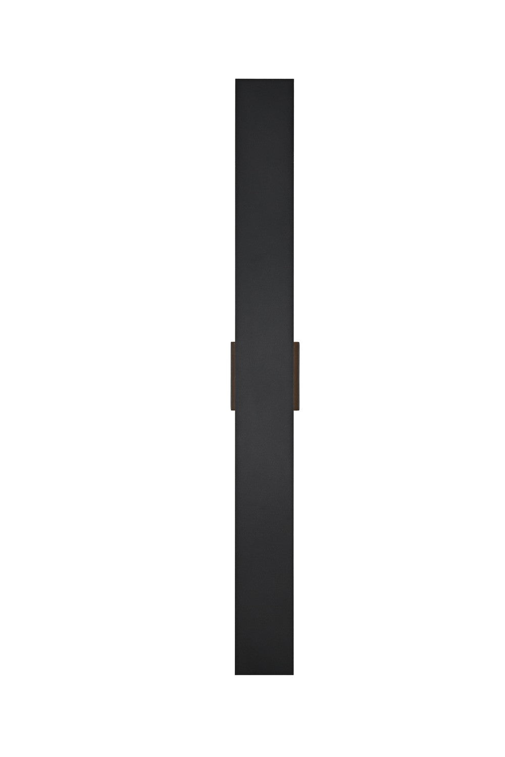 Waylen LED Outdoor Wall Sconce in Black Elegant Lighting