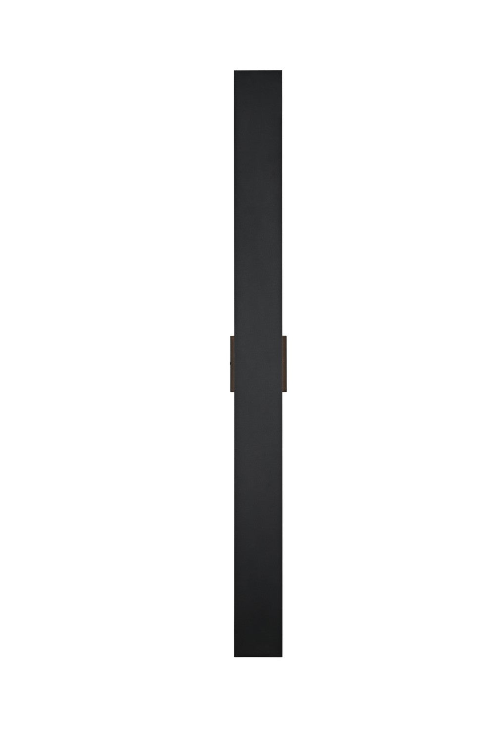 Waylen LED Outdoor Wall Sconce in Black Elegant Lighting