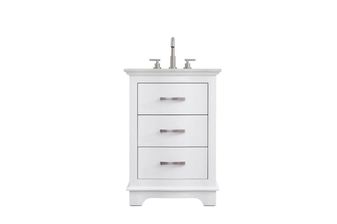 KNOX Bathroom Vanity in White Elegant Lighting