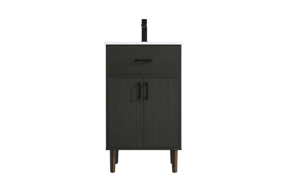 Chandler Bathroom Vanity in Mocha Brown Elegant Lighting