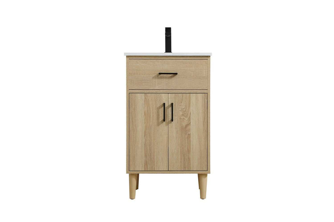 Chandler Bathroom Vanity in Mango Wood Elegant Lighting