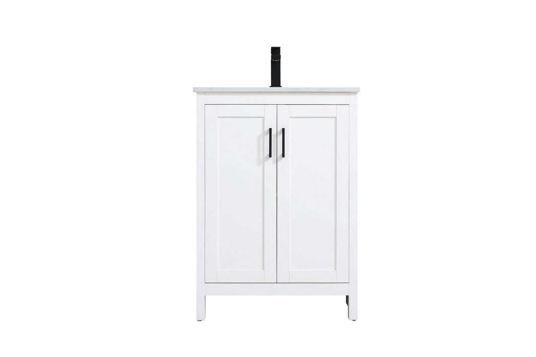 Finnley Bathroom Vanity in White Elegant Lighting