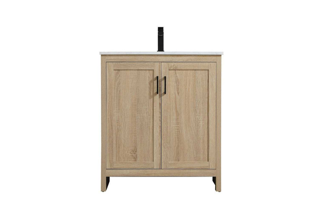 Finnley Bathroom Vanity in Mango Wood Elegant Lighting