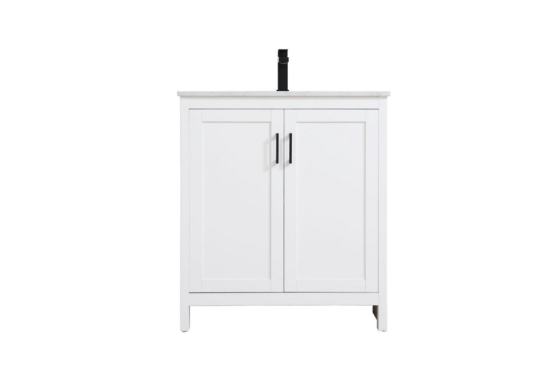 Finnley Bathroom Vanity in White Elegant Lighting