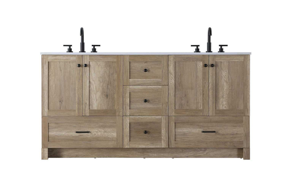 Soma Bathroom Vanity in Natural Oak Elegant Lighting