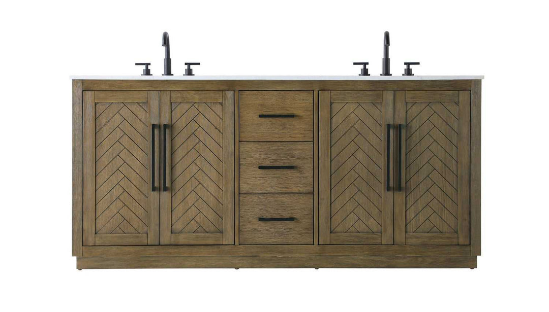 Chase Bathroom Vanity in Hazel Oak Elegant Lighting