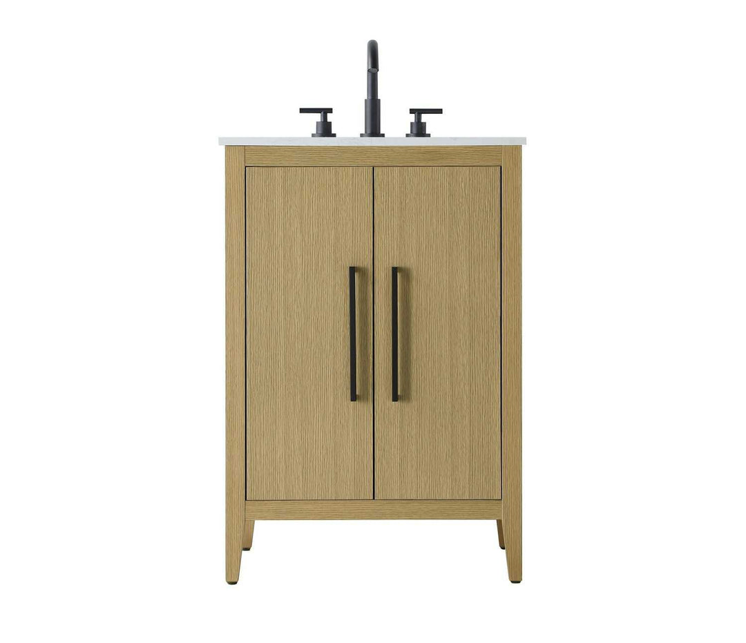 Millie Bathroom Vanity in Honey Brown Elegant Lighting