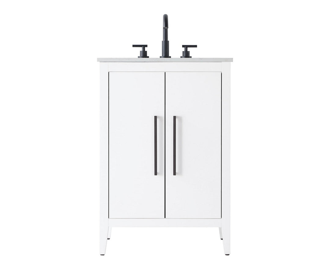 Millie Bathroom Vanity in White Elegant Lighting