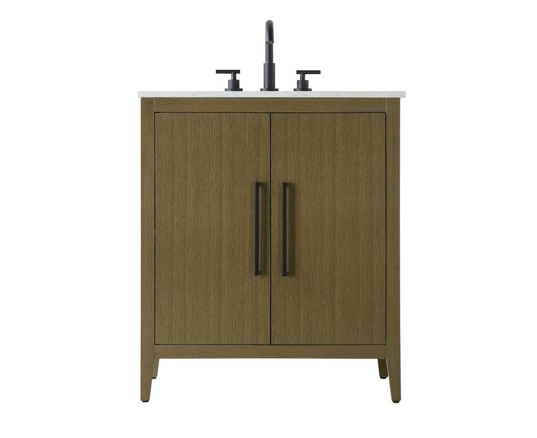 Millie Bathroom Vanity in Chestnut Brown Elegant Lighting
