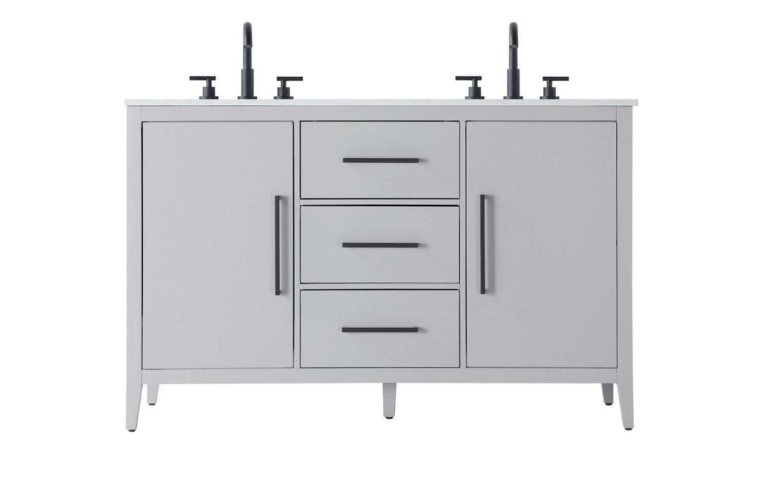 Millie Bathroom Vanity in Grey Elegant Lighting