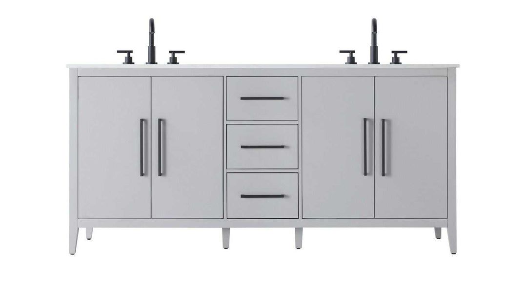 Millie Bathroom Vanity in Grey Elegant Lighting