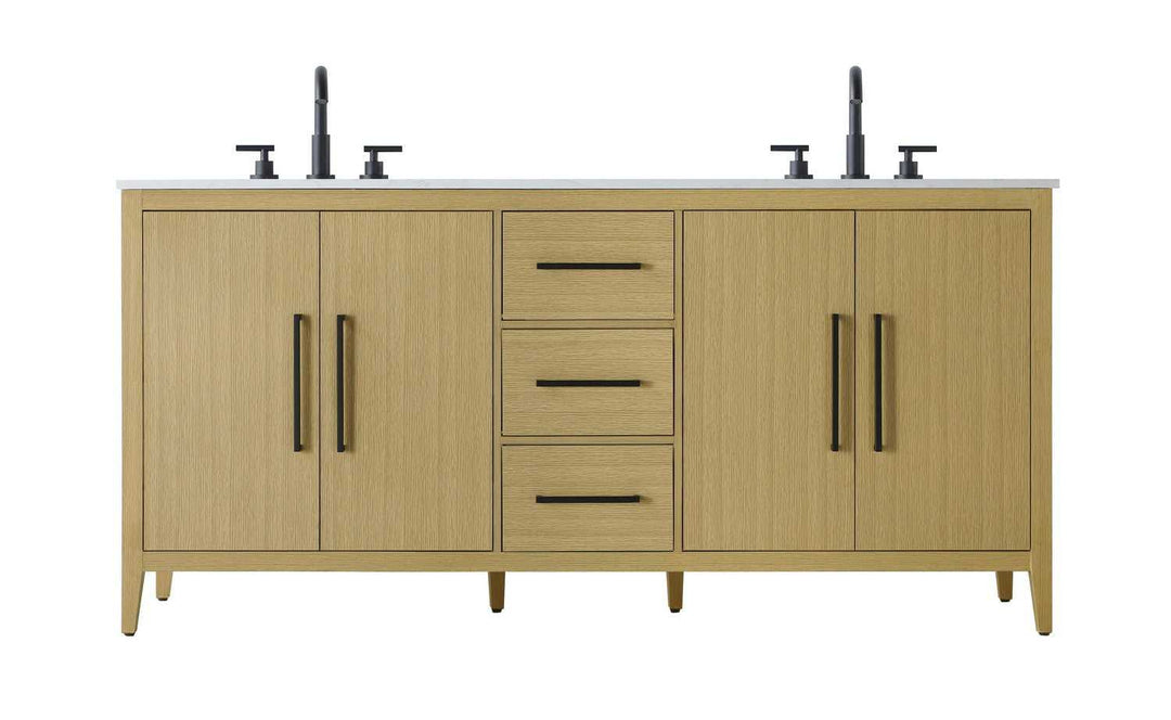 Millie Bathroom Vanity in Honey Brown Elegant Lighting