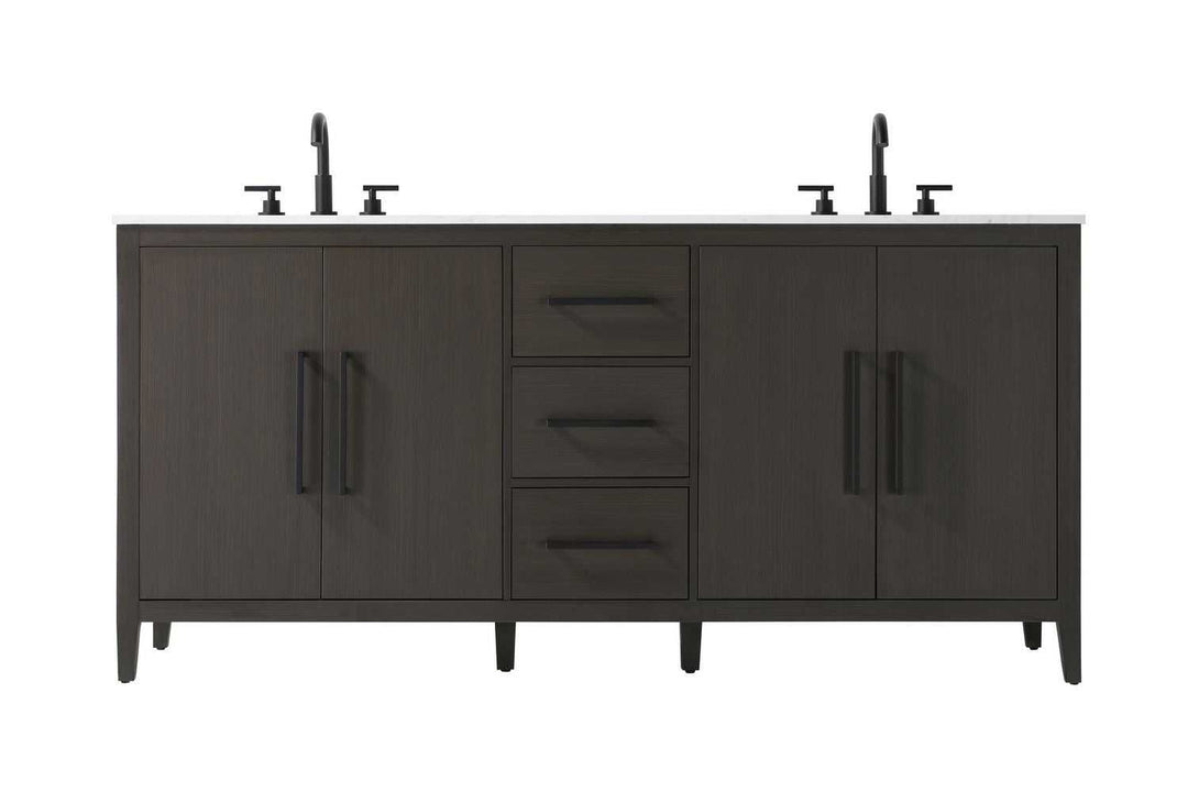 Millie Bathroom Vanity in Mocha Brown Elegant Lighting