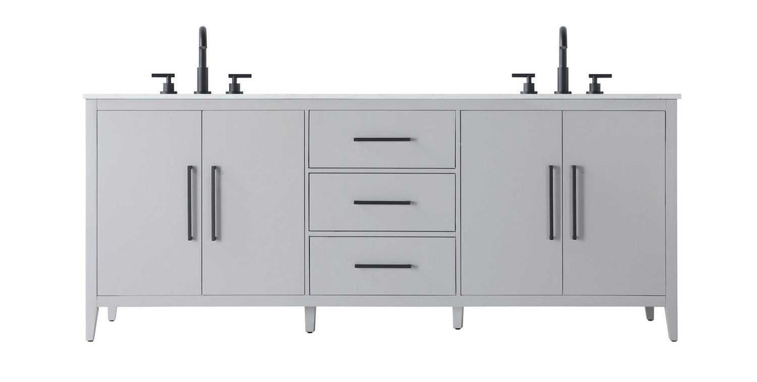 Millie Bathroom Vanity in Grey Elegant Lighting