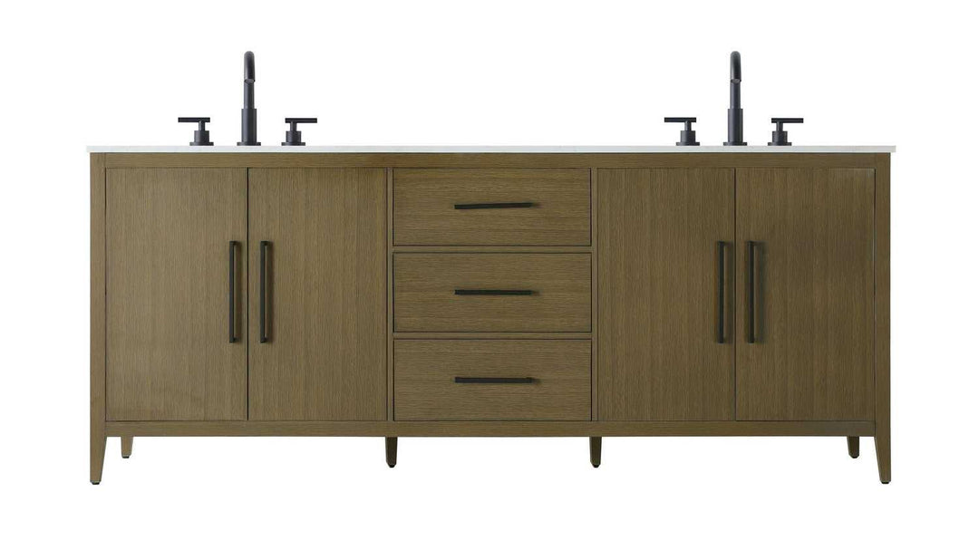Millie Bathroom Vanity in Chestnut Brown Elegant Lighting