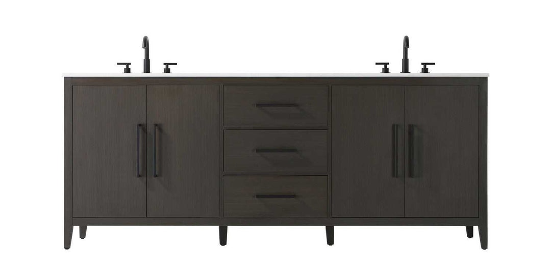 Millie Bathroom Vanity in Mocha Brown Elegant Lighting