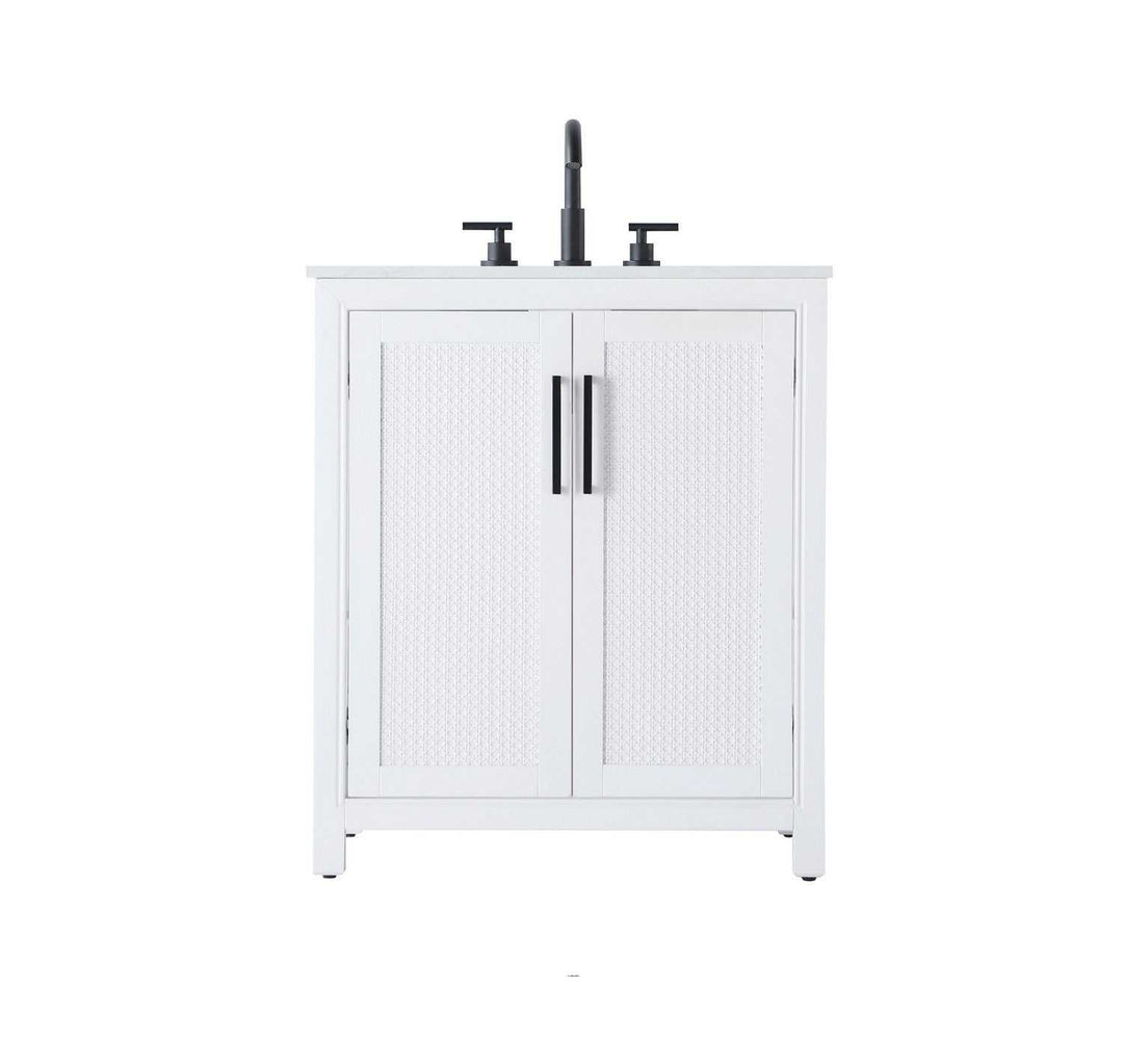 Alina Bathroom Vanity in White Elegant Lighting