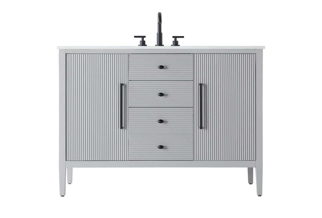 Blakely Bathroom Vanity in Grey Elegant Lighting