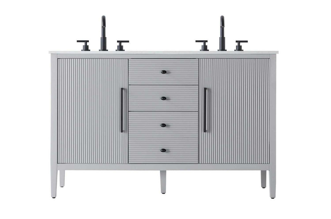 Blakely Bathroom Vanity in Grey Elegant Lighting