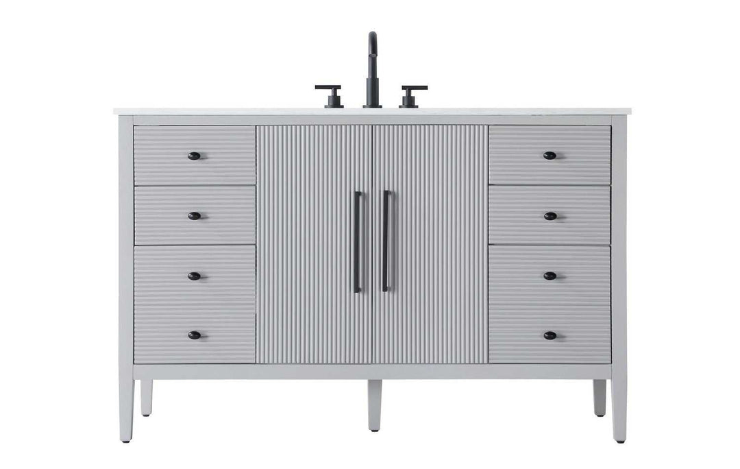 Blakely Bathroom Vanity in Grey Elegant Lighting