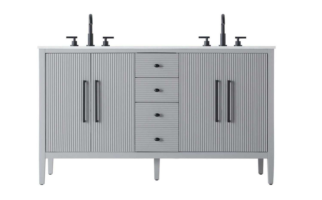 Blakely Bathroom Vanity in Grey Elegant Lighting