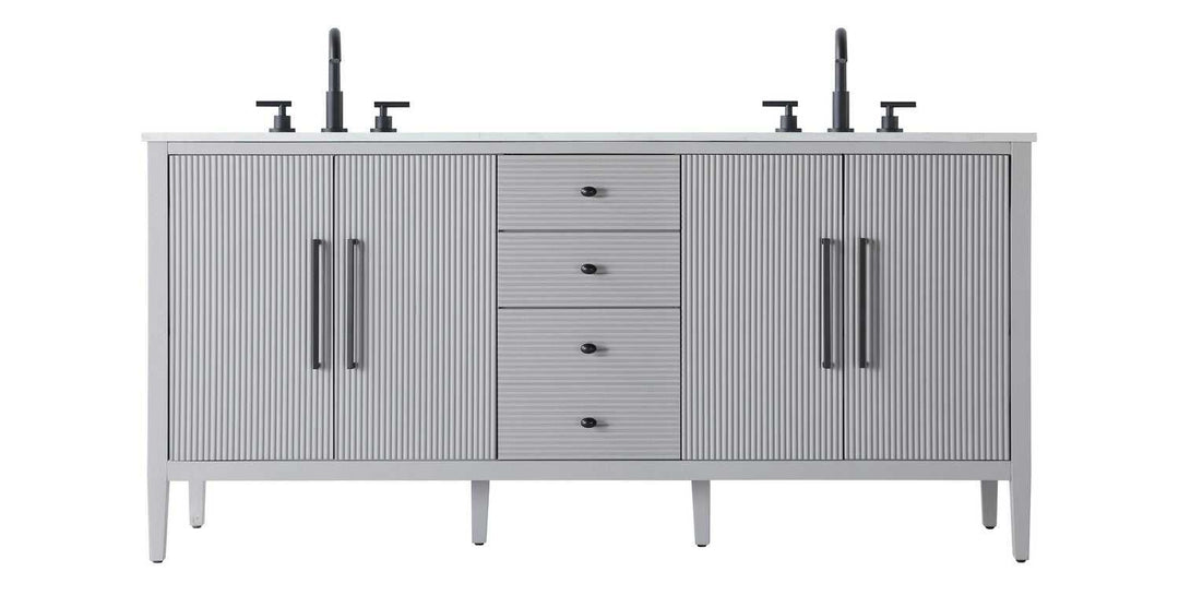 Blakely Bathroom Vanity in Grey Elegant Lighting