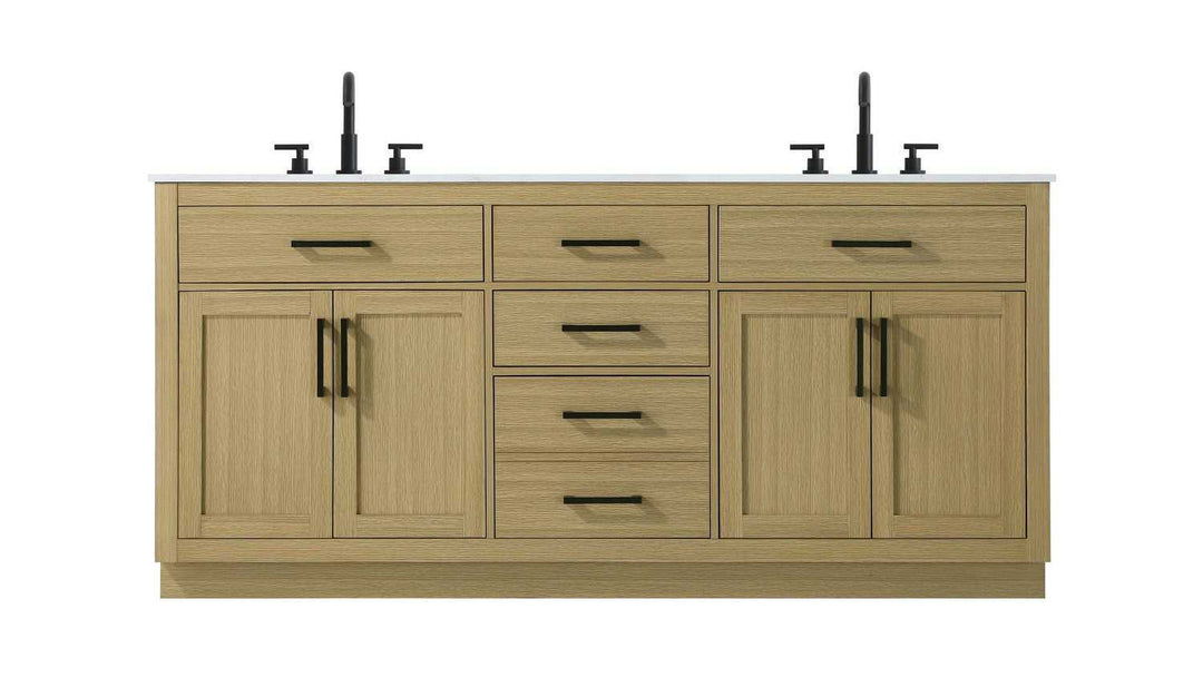 Alden Bathroom Vanity in Honey Brown Elegant Lighting