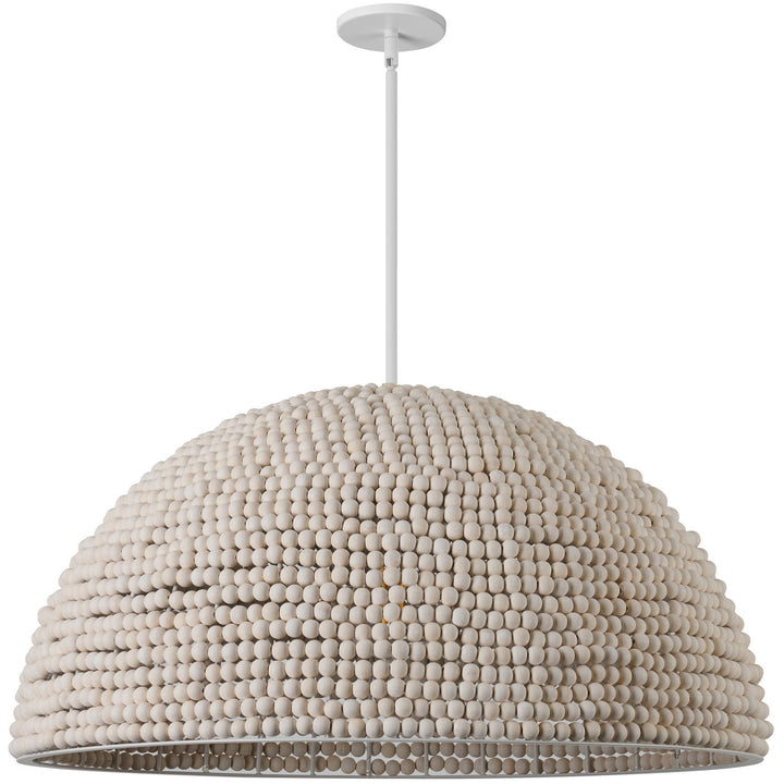 Dainolite Canada - BRE-354P-VW - Four Light Pendant - Breanne - Vintage White