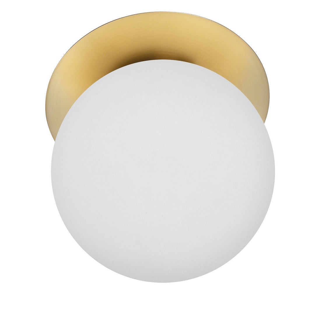 Dainolite Canada - BUR-131W-AGB-WH - One Light Wall Sconce - Burlat - White