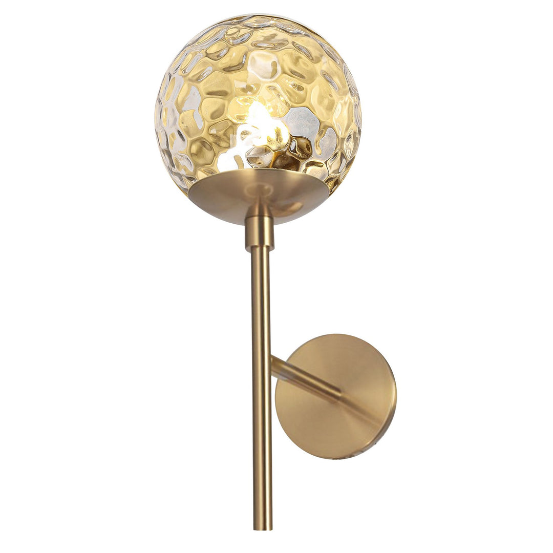 Dainolite Canada - DAY-161W-AGB-CLR - One Light Wall Sconce - Dayana - Aged Brass