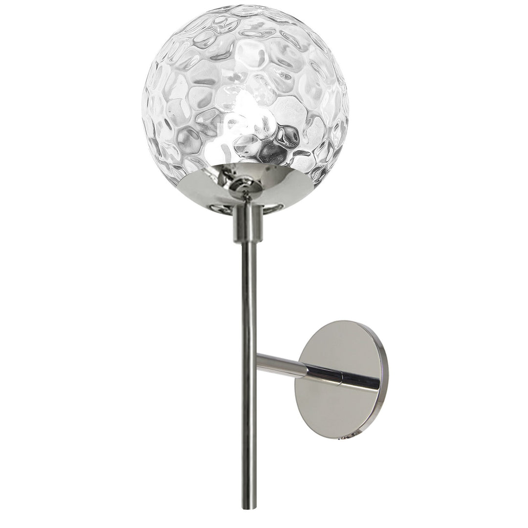Dainolite Canada - DAY-161W-PC-CLR - One Light Wall Sconce - Dayana - Polished Chrome