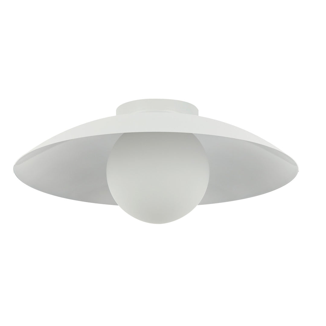 Dainolite Canada - OLV-151FH-MW - One Light Flushmount - Oliva - Matte White