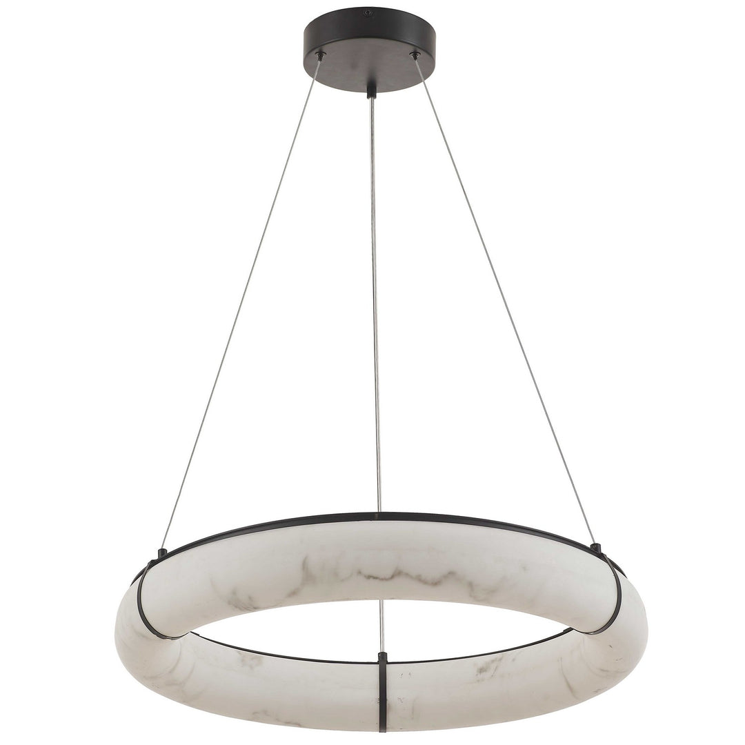 Dainolite Canada - RBN-2360LEDP-MB-ALB - LED Pendant - Reuben - Faux Alabaster