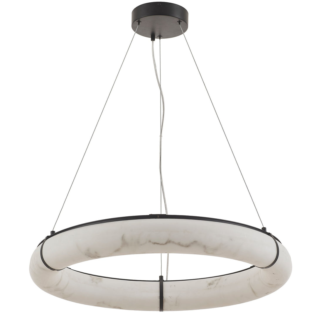 Dainolite Canada - RBN-2768LEDP-MB-ALB - LED Pendant - Reuben - Faux Alabaster