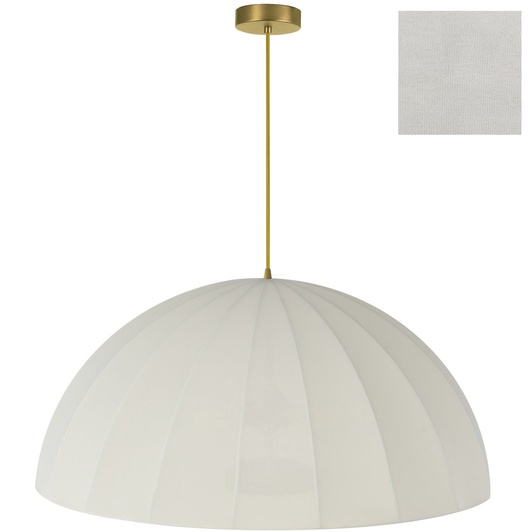 Dainolite Canada - RON-301P-AGB - One Light Pendant - Ronny - Beige