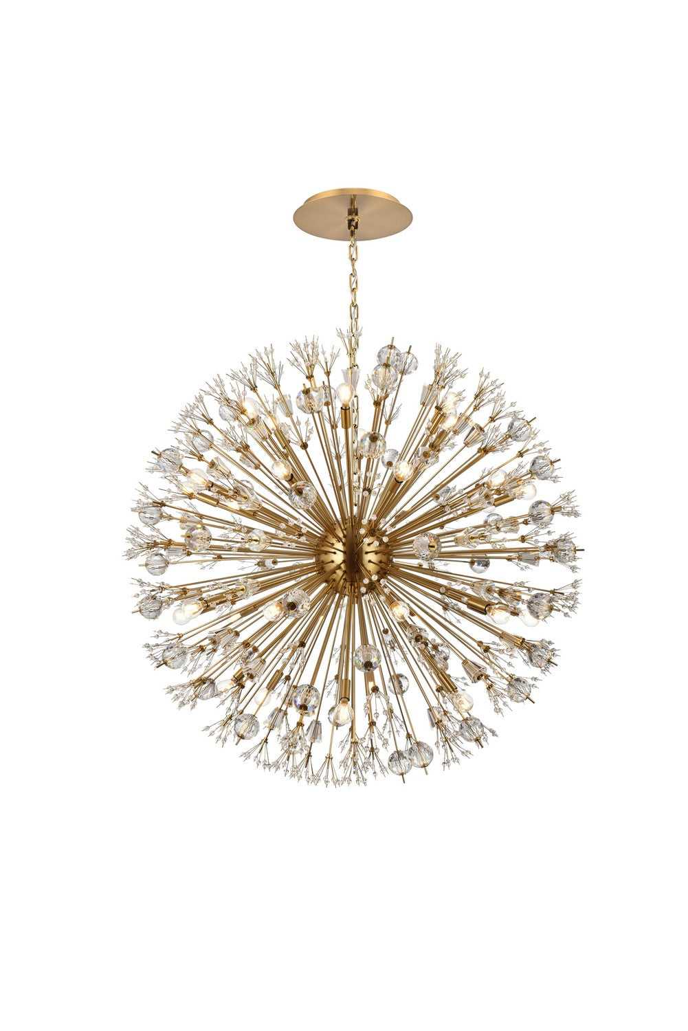 Elegant Lighting - 2550D44SG - 32 Light Pendant - Vera - gold
