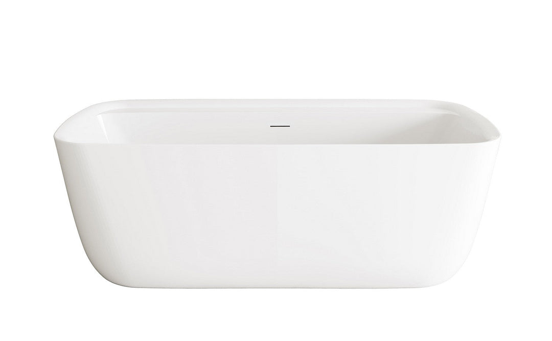 Elegant Lighting - BT10567GW-BGD - Soaking Bathtub - Calum - Glossy White