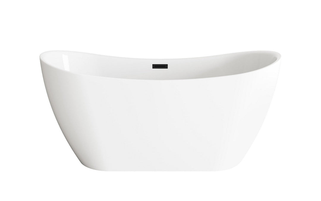 Elegant Lighting - BT30459GW-MBK - Bathtub - Bristol - Glossy White