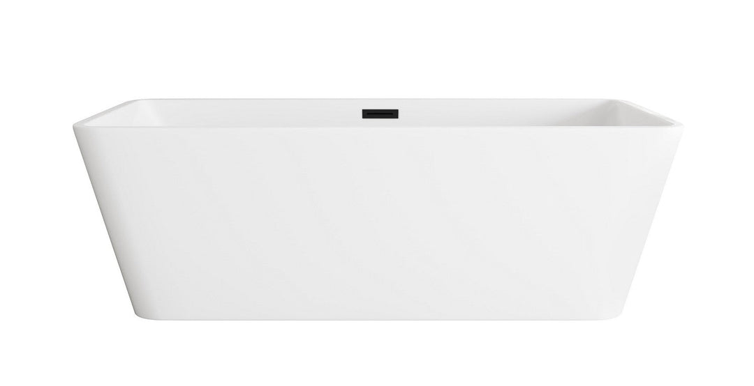 Elegant Lighting - BT30667GW-MBK - Bathtub - Jamison - Glossy White