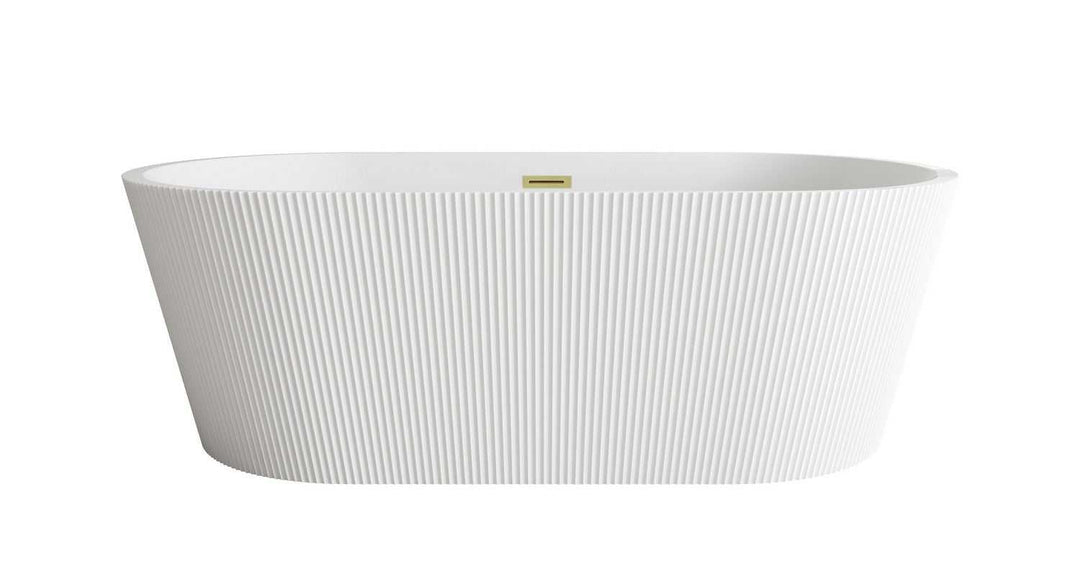 Elegant Lighting - BT30767GW-BGD - Bathtub - Bryant - Glossy White