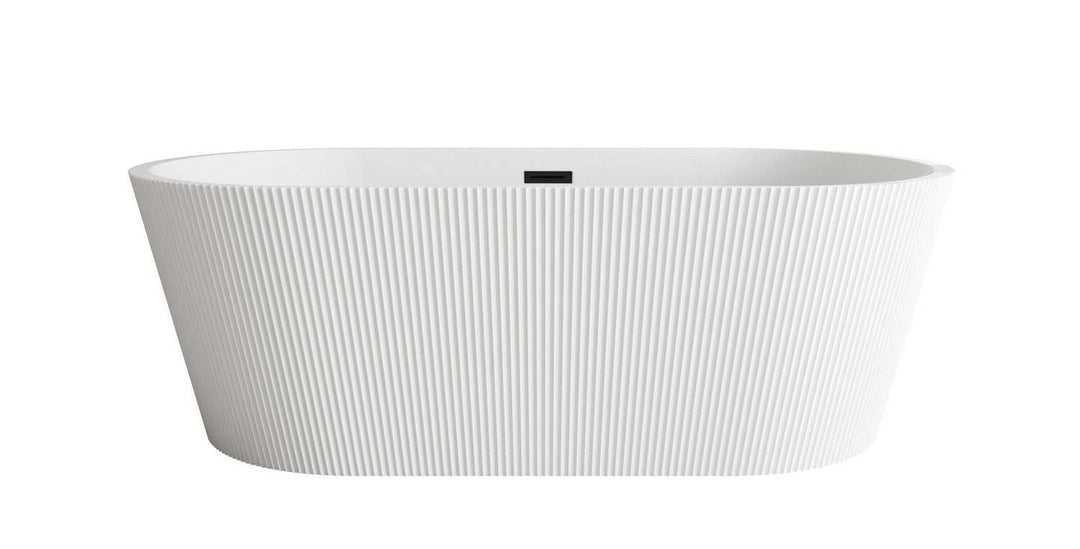 Elegant Lighting - BT30767GW-MBK - Bathtub - Bryant - Glossy White