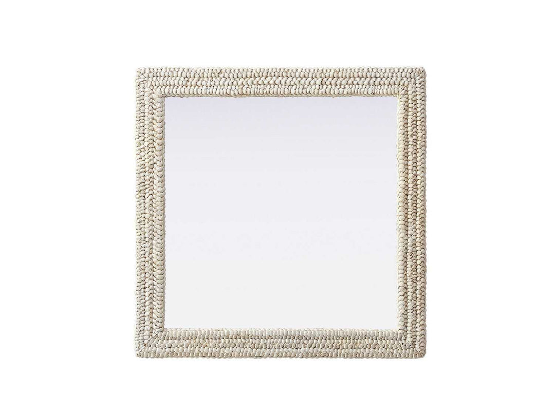 Marlowe Mirror in Linen White Elegant Lighting