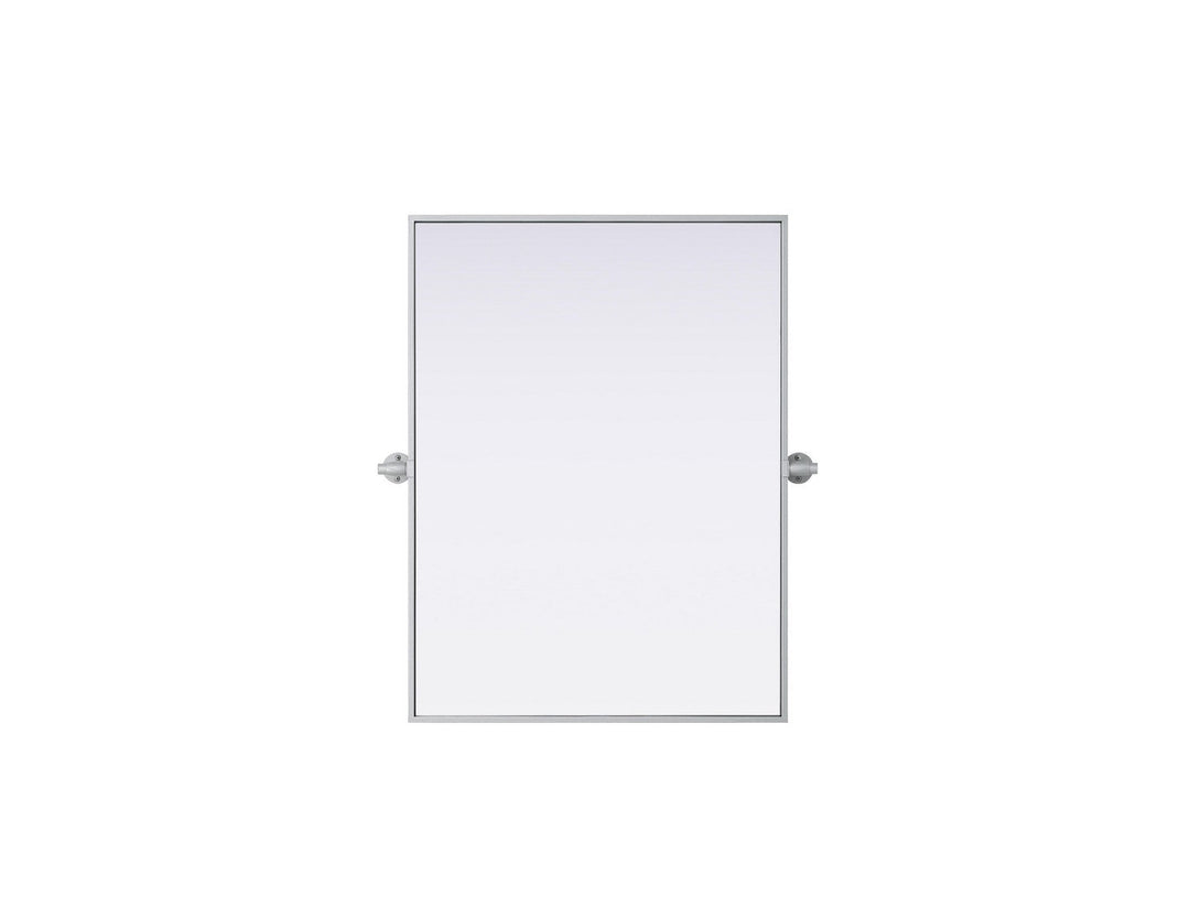 Amoura Mirror in Silver Elegant Lighting