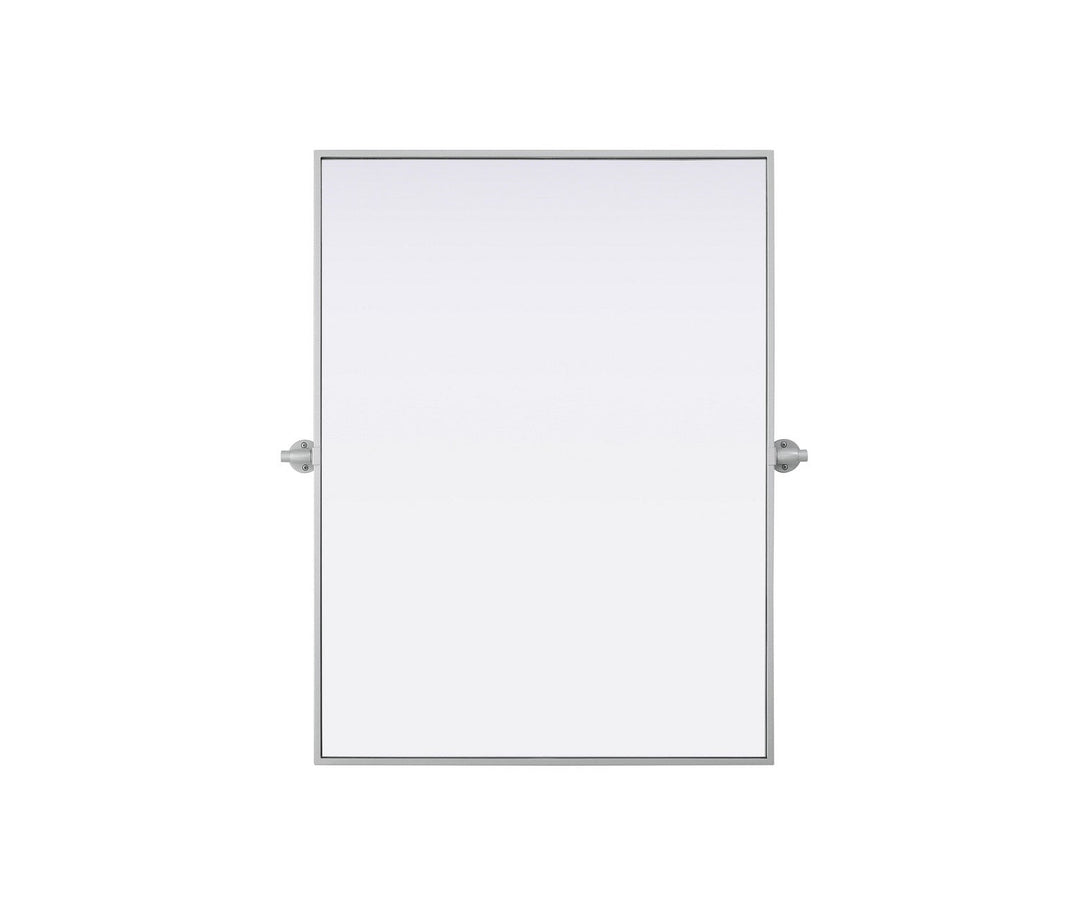 Amoura Mirror in Silver Elegant Lighting
