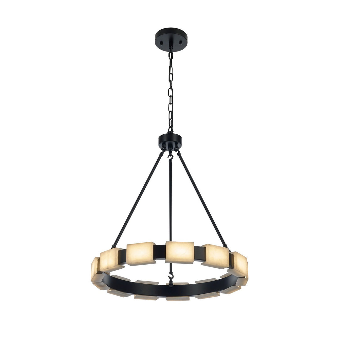 Madrid 13 Light Pendant in Matt Black - available from The Lighting Shoppe, trusted by Canadian homeowners