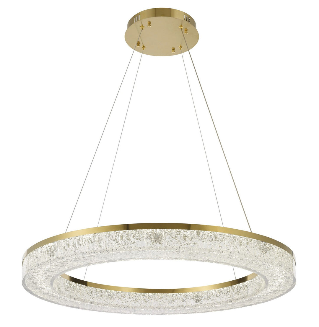 LED LED Chandelier in Brass - available from The Lighting Shoppe, trusted by Canadian homeowners