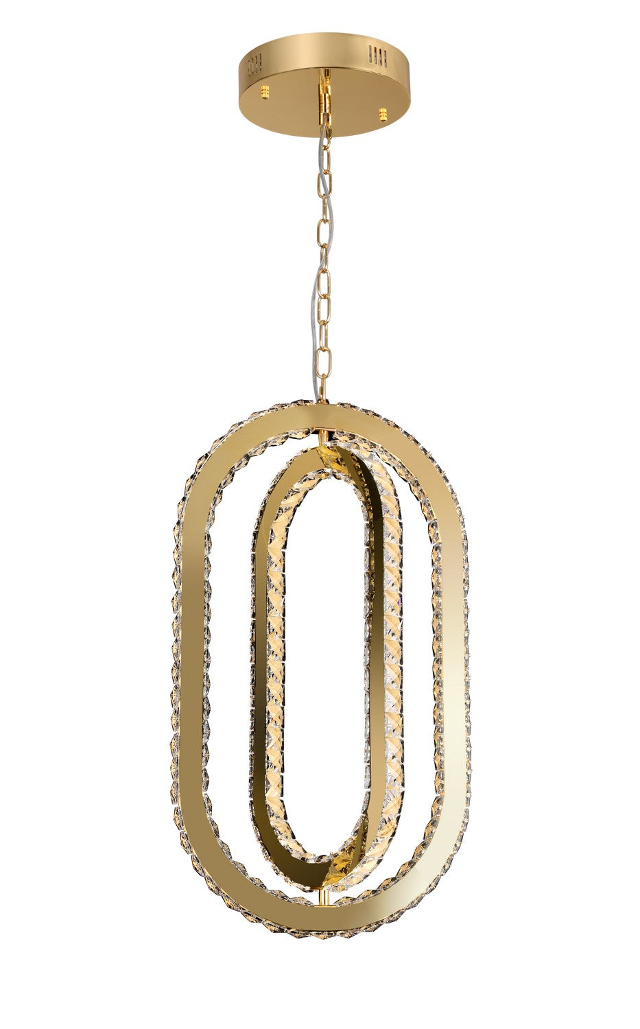 LED LED Pendant in Gold - available from The Lighting Shoppe, trusted by Canadian homeowners