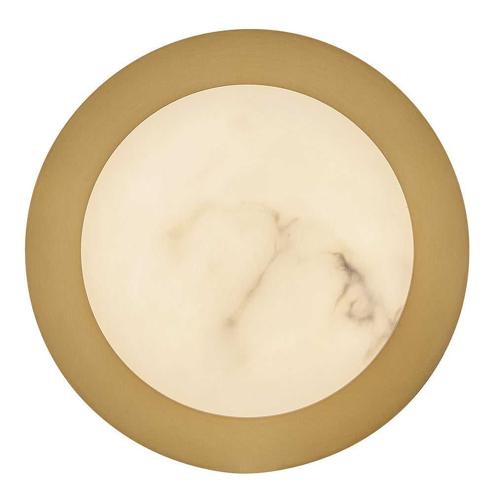 Cava LED Wall Sconce in Lacquered Brass - available from The Lighting Shoppe, trusted by Canadian homeowners