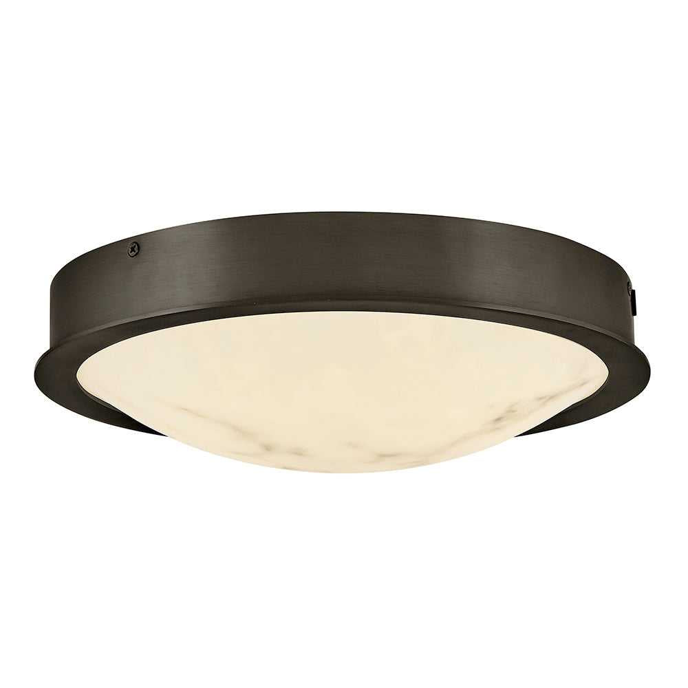 Cava LED Flush Mount in Black Oxide - available from The Lighting Shoppe, trusted by Canadian homeowners